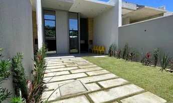 Imagem 2: Super Casa Plana, Eusébio, Nascente, 3 Suítes, 100% Porcelanato, Varanda Gourmet, 3 Vagas