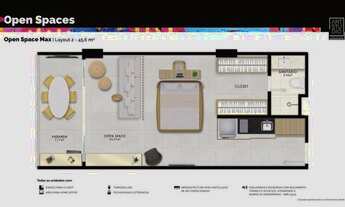 Imagem 3: Art Studio, studio de 18m² a 45m²