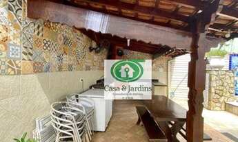 Imagem 3: Casa com amplo quintal, piscina - Macuco - Santos