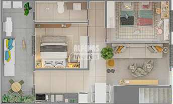 Imagem 3: Área Privativa á venda, 2 quartos, 1 vaga - Chacaras Reunidas Santa Terezinha/Contagem