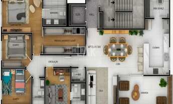 Imagem 4: Área Privativa à venda, 3 quartos, 1 suíte, 2 vagas, Pampulha - Belo Horizonte/MG