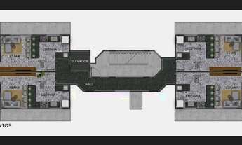 Imagem 3: Apartamento com área privativa para aluguel, 2 quartos, 1 suíte, 2 vagas, Santo Agostinho