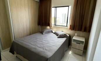 Imagem 6: ALUGO APARTAMENTO MOBILIADO COM CUTELARIA/CAMA/BANHO, andar alto, ventilado e