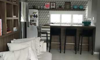 Imagem 2: Lindo loft, 78m2, nascente, finamente decorado, 2 garagens, infraestrutura, Morro Ipiranga