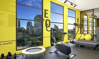 Imagem 2: Apartamento para venda tem 41 metros quadrados com 1 quarto em Vila Valparaíso - Santo And