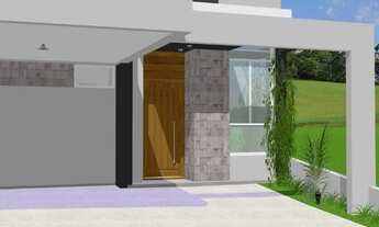 Imagem 3: Casa Cond. Fechado Golden Park Residence II. Linda. Nova. 3 Dorms c/ 1 Suíte. Área Gourmet