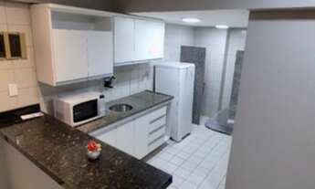 Imagem 2: Aluga Flat no Ed. Monblanc, nascente com varanda