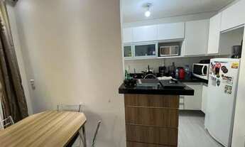 Imagem 2: Apartamento de 2 quartos Semi-Mobiliado com gesso e iluminação de led