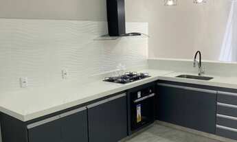 Imagem 7: VENDA e LOCAÇÃO de Linda Casa Térrea Com 3 Quartos, Cozinha Planejada, Área Gourmet com Pi