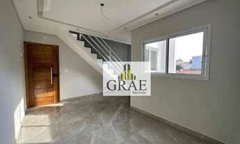 Imagem 2: Cobertura com 3 dormitórios à venda, 51 m² por R$ 535.000,00 - Parque das Nações - Santo A