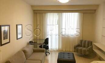 Imagem 2: Flat no Sequoia com 1 dorm e 1 vaga disponível para locação em Alphaville