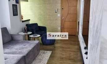 Imagem 2: Cobertura com 3 dormitórios à venda, 140 m² por R$ 690.000 - Vila Valparaíso - Santo André