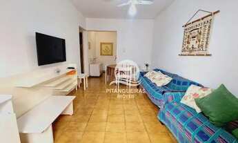 Imagem 2: Apartamento com 1 dormitório, 50 m² - venda ou aluguel - Pitangueiras - Guarujá/SP
