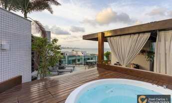 Imagem 7: Cobertura TRIPLEX de LUXO a BEIRA MAR no bairro do CABO BRANCO - 03 quartos com 210m²