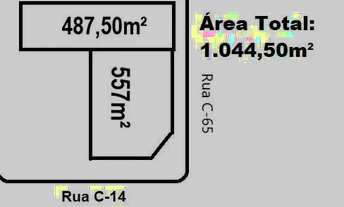 Imagem 2: Lotes com Construções Antigas - Setor Sudoeste - 1.044,50m² Área / Terreno à Venda, 1044.5
