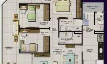 Imagem 6: Apartamento 3 quartos em Praia da Costa