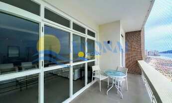 Imagem 2: Apartamento frente mar com sacada Pitangueiras Guarujá