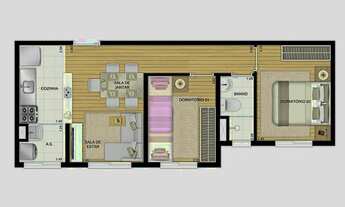 Imagem 6: Plano e Plano 2 dorms a partir 150 mil