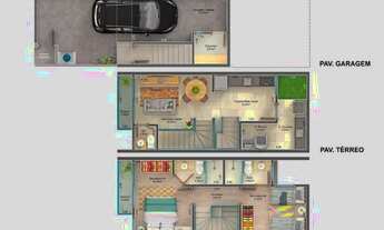 Imagem 7: TRIPLEX no SANTA CATARINA com 2 quartos para VENDA, 101 m²