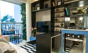 Imagem 3: More na Chacará Santo Antonio, apartamentos com 1 dormitório e sacada