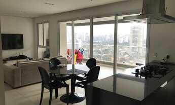 Imagem 2: Apartamento para venda com 134 metros quadrados com 3 quartos em Cidade Monções - São Paul