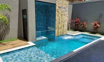 Imagem: Casa térrea com projeto espetacular no