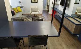 Imagem 3: Aluga-se apto mobiliado no Jardins com 1 dormitório 1 vaga e depósito