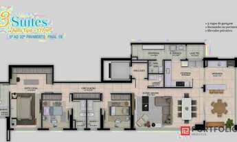 Imagem 7: Ap venda tem 198 m² com 3 suítes em Jardim Goiás - Goiânia - GO