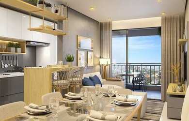 Imagem 3: Apartamento com 2 dormitórios à venda, 59 m² por R$ 370.000,00 - Jardim Primavera - Jacare