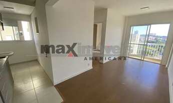 Imagem 2: Apartamento novo para aluguel com 54 m², 2 quartos 1 suite e 1 banheiro em Americana - SP