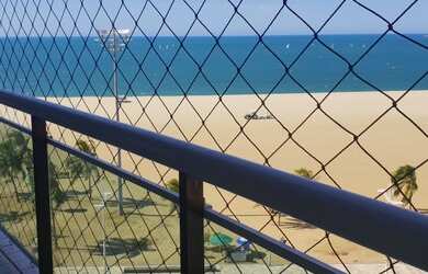 Imagem 2: Apartamento frente mar, mobiliado com internet e tv a cabo para aluguel por temporada