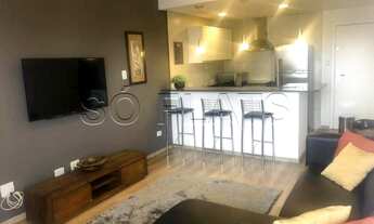 Imagem 2: Flat Le Bougainville com 1 dorm e 1 vaga disponível para locação em Alphaville