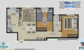 Imagem 2: Apartamento com 2 dormitórios à venda em Contagem