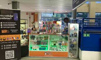 Imagem: Quiosque de acessórios para celulares dentro