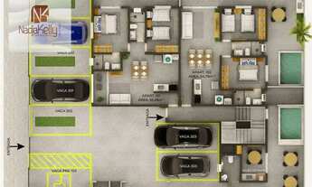 Imagem 3: Apartamento de 85m² com 3 quartos e área privativa a 400m da Praia a venda por R$ 500.000