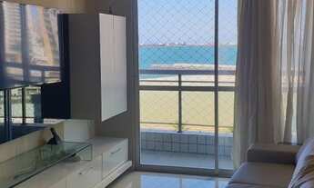 Imagem 4: Apartamento frente mar, mobiliado com internet e tv a cabo para aluguel por temporada