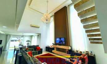 Imagem 2: Condomínio fechado, casa com 300m², 4 suítes, automação. R$-1-620-Mil Ref.:PS-060