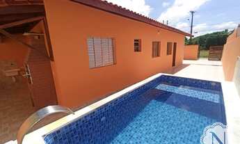 Imagem: Casa com piscina à venda lado praia - Itanhaém