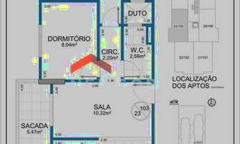 Imagem 3: Apartamento em Rua Cornélio Procópio - Boqueirão - Praia Grande/SP