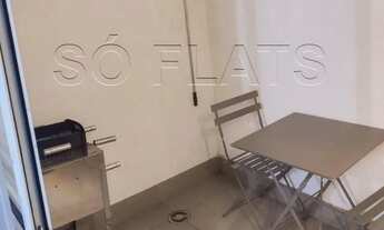 Imagem 7: Studio mobiliado na Bela Vista com varanda, lazer completo e alto potencial de investiment