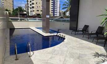 Imagem 5: Apartamento com 3 dormitórios à venda, 127 m² por R$ 525.000 - Guilhermina - Praia Grande