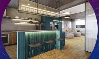 Imagem 6: Apartamento 1 dormitório com sacada próximo ao metrô Faria Lima