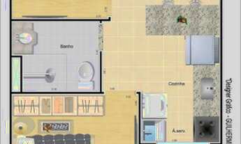 Imagem 2: V3523 Apartamento com 2 dormitórios