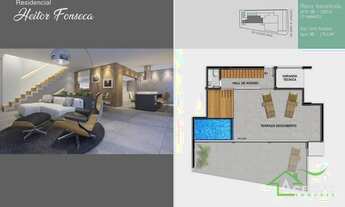 Imagem 2: Apartamento com 3 dormitórios à venda, 106 m² por R$ 944.293,81 - Santa Helena - Juiz de F