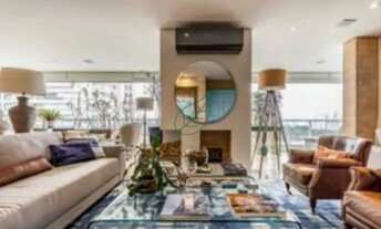 Imagem 5: Apartamento de 233 m² com 3 suítes, 4 vagas Mobiliado no Campo Belo