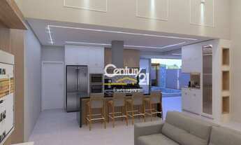 Imagem 2: Casa com 3 dormitórios à venda, 198 m² por R$ 1.685.000 - Condomínio London Park - Indaiat