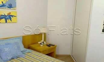 Imagem 7: Flat disponível para locação ao lado lado da Av. Paulista com 33m², 1 dormitório e 1 vaga