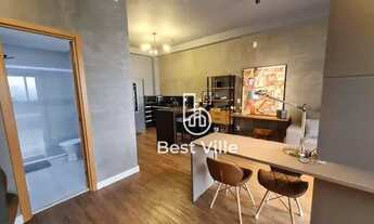 Imagem 5: Apartamento com 1 dormitório para alugar, 47 m² por R$ 4.900,00/mês - Alphaville - Santan