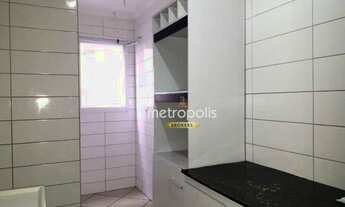 Imagem 5: Apartamento com 2 dormitórios para alugar, 55 m² por R$ 1.954,25/mês - Utinga - Santo Andr