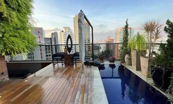 Imagem 4: Cobertura a venda no Campo Belo, (atualmente) 2 suítes, 5 vagas + depósito - 206m2!